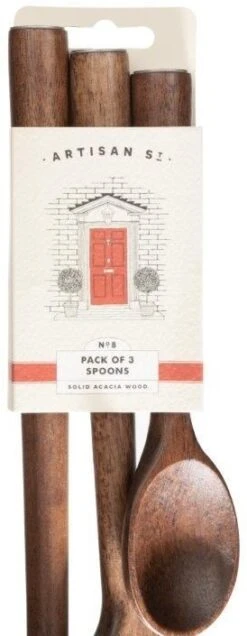 Artisan Street Wooden Spoons 3 Pack