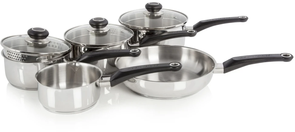 Morphy Richards Equip 5 Piece Pan Set 3 Morphy Richards Equip 5 Piece Pan Set