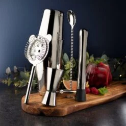Taylors Eye Witness Taproom 5 Piece Boston Cocktail Set Stainless Steel -Kitchenware Discount Store 48912 36721