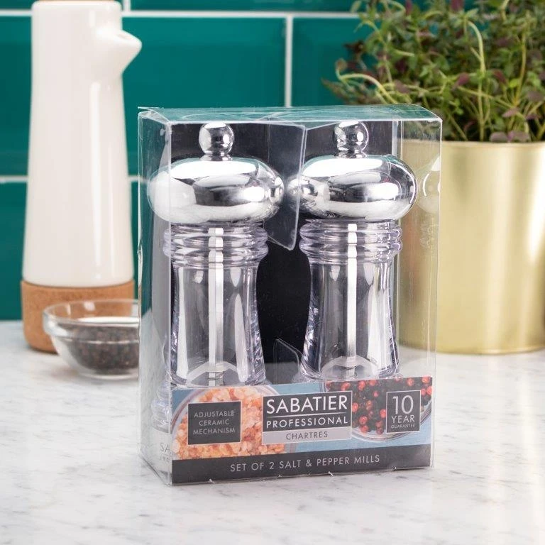 Taylors Eye Witness Sabatier Chartres Salt & Pepper Mill Set Of 2 4 Taylors Eye Witness Sabatier Chartres Salt & Pepper Mill Set Of 2 - Image 2