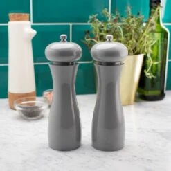Taylors Eye Witness Salt & Pepper Mill Grey Set Of 2 -Kitchenware Discount Store 48923 36714