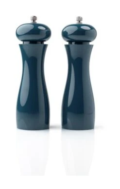 Taylors Eye Witness Salt & Pepper Mill Blue Set Of 2