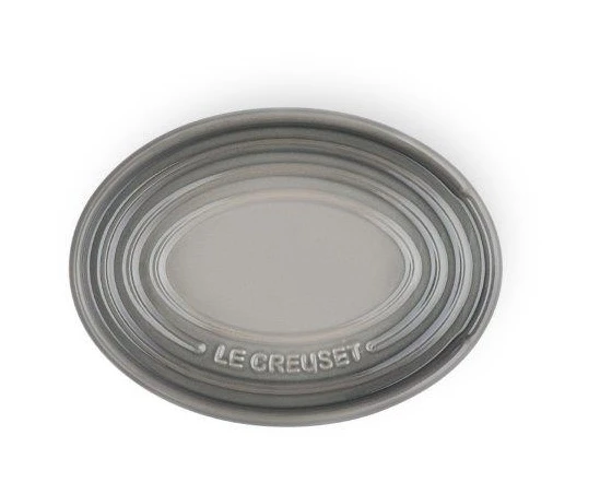 Le Creuset Oval Spoon Rest Flint 3 Le Creuset Oval Spoon Rest Flint
