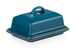 Le Creuset Butter Dish Deep Teal 9 Le Creuset Butter Dish Deep Teal -Kitchenware Discount Store 49029 36424