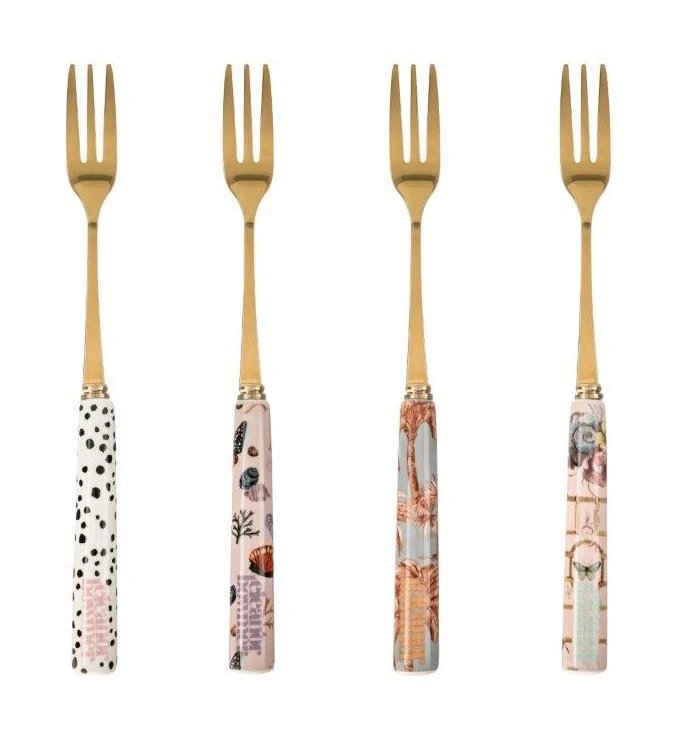 Captivate Eleanor Bowmer Pastry Forks Set Of 4 5 Captivate Eleanor Bowmer Pastry Forks Set Of 4 - Image 3