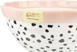 Captivate Eleanor Bowmer Ceramic Mixing Bowl Dalmation