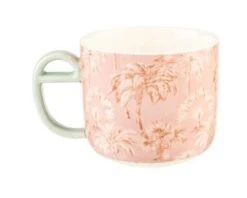 Captivate Eleanor Bowmer Short Mug Pink Palm -Kitchenware Discount Store 49059 36332