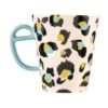 Captivate Eleanor Bowmer Tall Mug Pink Leopard -Kitchenware Discount Store 49061 36337