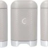 KitchenCraft Lovello Set Of 3 Cannisters Latte 2 KitchenCraft Lovello Set Of 3 Cannisters Latte -Kitchenware Discount Store 49155 36118