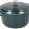 Masterclass Cast Aluminium Casserole Dish 24cm Green 1 Masterclass Cast Aluminium Casserole Dish 24cm Green -Kitchenware Discount Store 49187 36036