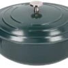 Masterclass Cast Aluminium Shallow Casserole Dish 28cm Green 2 Masterclass Cast Aluminium Shallow Casserole Dish 28cm Green -Kitchenware Discount Store 49188 36038