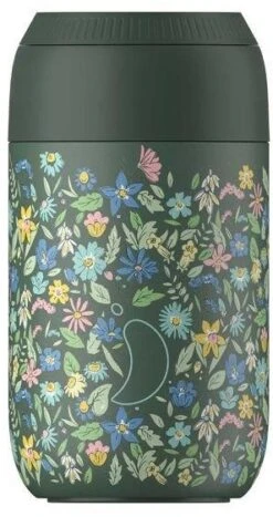 Chilly's Series 2 Coffee Cup 340ml Liberty Summer Sprigs Green